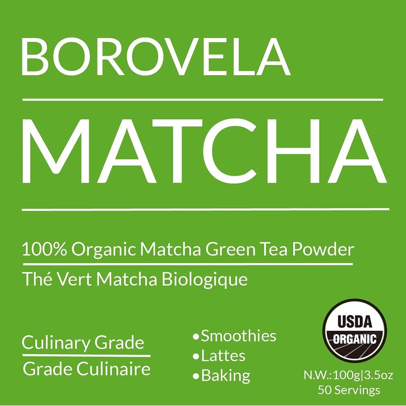 Organic Matcha Green Tea Powder - Culinary Grade USDA Certified