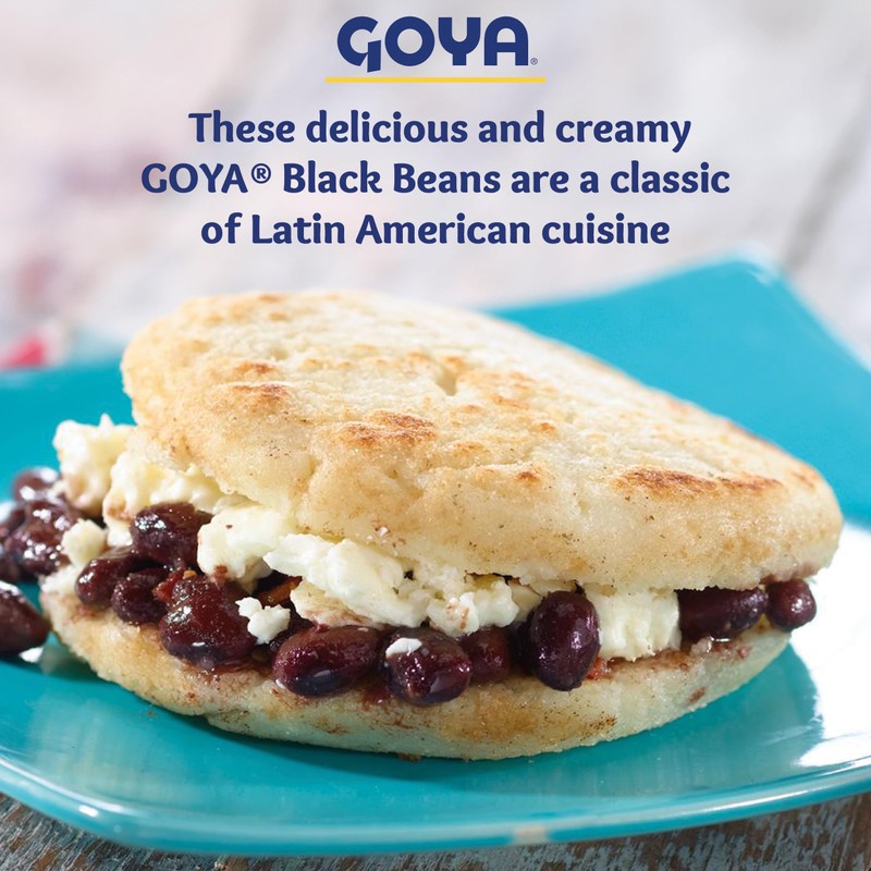 Goya Foods Black Beans, 15.5 Ounce (Pack of 8)