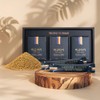 Maca powder gift set for couples, 1 bottle each of