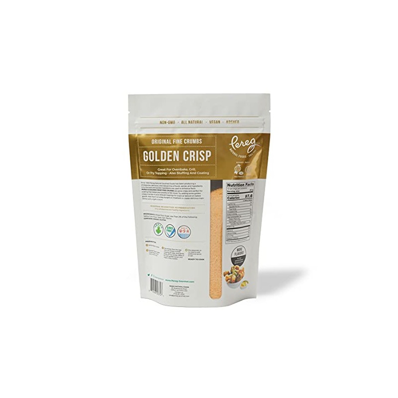 Bread Crumbs (12oz) - Golden Crisp Wheat Bread Crumbs -