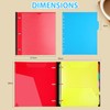 WOT I All-in-one Telescoping Binder Notebook, Refillable 3 Ring Binder