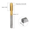 sourcing map 3/8-24 UNF B2 Spiral Point Thread Tap, Screw