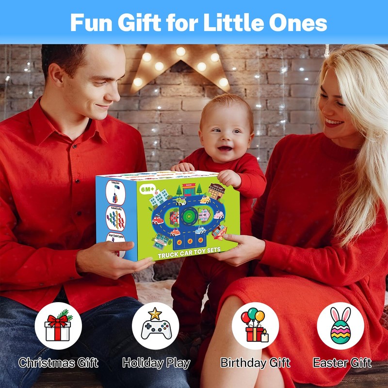 Goldge 2 in 1 Montessori Toys for 1 Year Old，Toddler