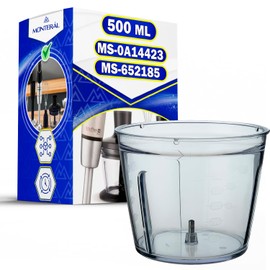 Hand Blender Bowl 500 ml MS-0A14423 MS-652185 for Moulinex for Krups