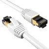 Cables Direct Online Cat8 White 0.5FT SFTP Ethernet Patch Cable