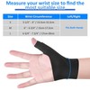 VMINZP Thumb Wrist Brace Copper Compression Stabilizer Fits Left or