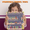 Furnizone Magnetic Toys Alphabet Maze, Montessori Toys for Kids Boys