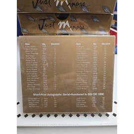 2002 JUST MINORS JUSTIFIABLE BASEBALL BOX 18 PACKS NEW FACTORY SEALED 🔥🔥