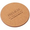 Creative Tops C000279 Cork-Backed Coasters Set with Printed Gold Impressions