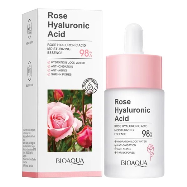 Suero Rosas Ácido Hialurónico Bioaqua - Ml Momento De Aplicación