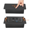 Table Pop up Power Strip Box Desktop Pop Up Outlet