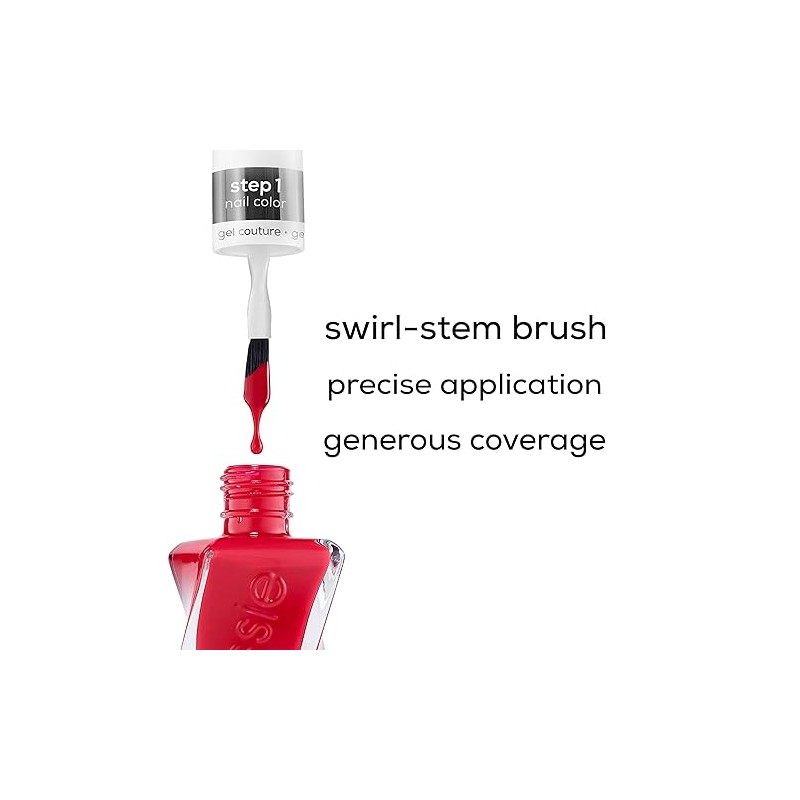 essie Gel Couture Nail Polish Top Coat Kit, Fairy Tailor