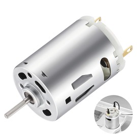 Saillong 1 Pcs 12V DC Fan Motor Compatible with Ventline BVD0218-00, RV Vent Motor Compatible with Ventline Ventadome Lids and Accessories, Round Shaft for RV Bathroom Roof Exhaust Fan Accessories