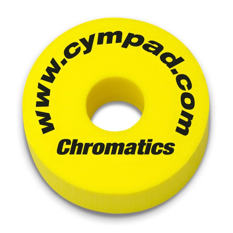 Cympad Chromatics cymbal felt set, 40 mm, 5 pieces, yellow