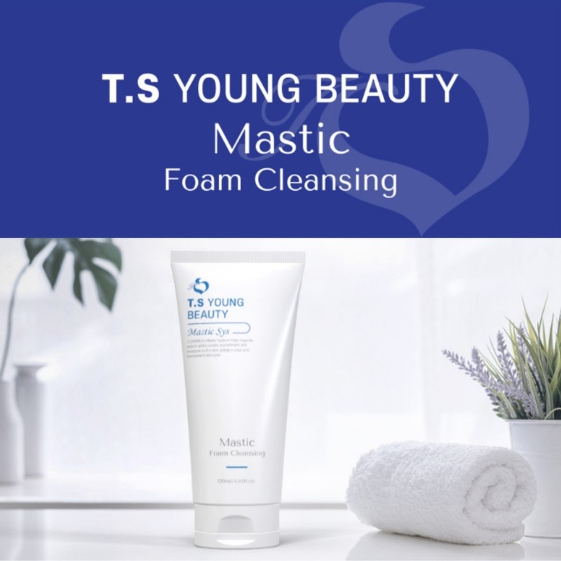 TS Young Beauty Mastic Cleansing Foam 120ml+Sample / 티에스영뷰티 매스틱