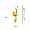 Gold Palm Tree Keyring Keychain Bottle Opener