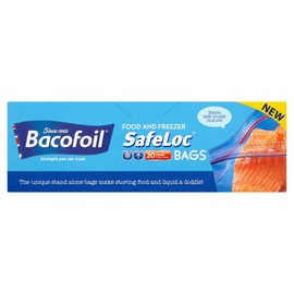 Bacofoil Small Double-Seal SafeLoc Food and Freezer Bags