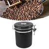 1.5L Coffee Canister Coffee Container with Scoop Date Tracker Stainless