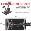 Crostice Bike Trainer Mat Compatible with Peloton Bike, for Treadmill