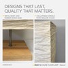 Adesso Three Light Floor Lamp – Natural Wood Base &