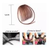 MUJER Pelucas Con Clip Copete Fleco Postizo Sinteticas Flequillo