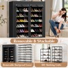 VOFirst Shoe Rack Storage Organizer, Shoe Storage Cabinet with Non-Woven