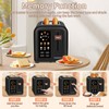 SEEDEEM Toaster 2 Slice, Touch Control Stainless Toaster LCD Display,