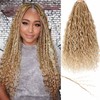 Goddess Locs Crochet Hair 7 Packs Bohemian Faux Locs Pre-Looped
