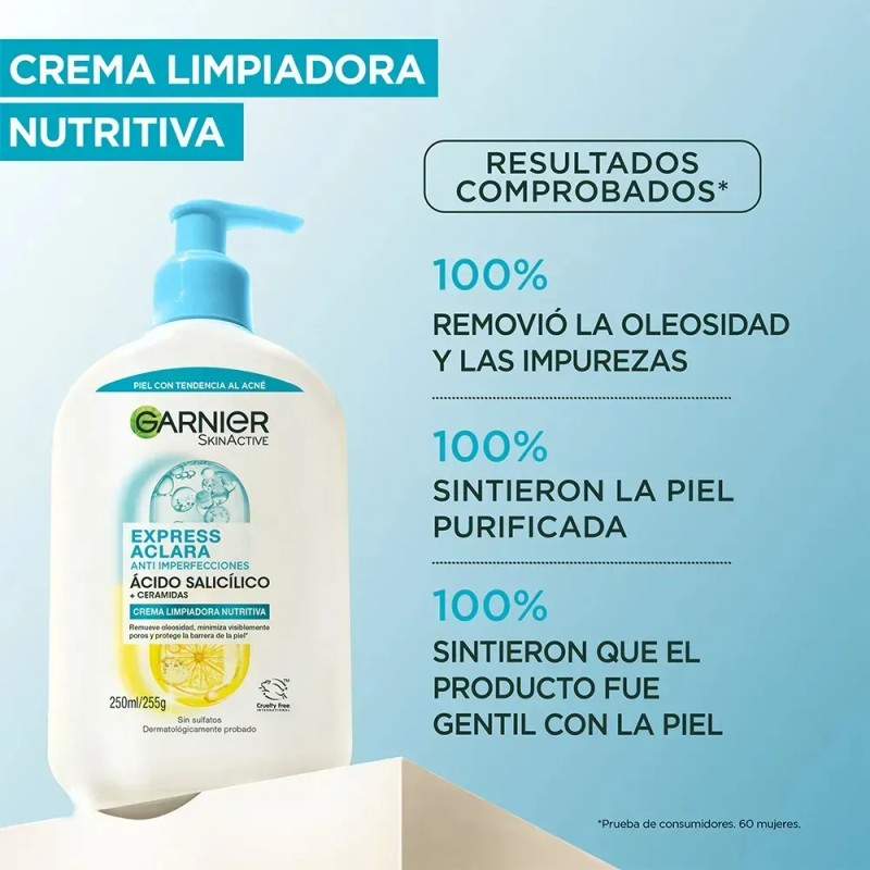 Kit Express Aclara Anti-imperfecciones Gel + Crema Garnier