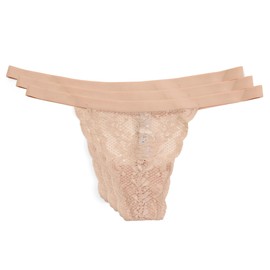 Cosabella Women's Say Never G-String 3-Pack Skimpie, Sette