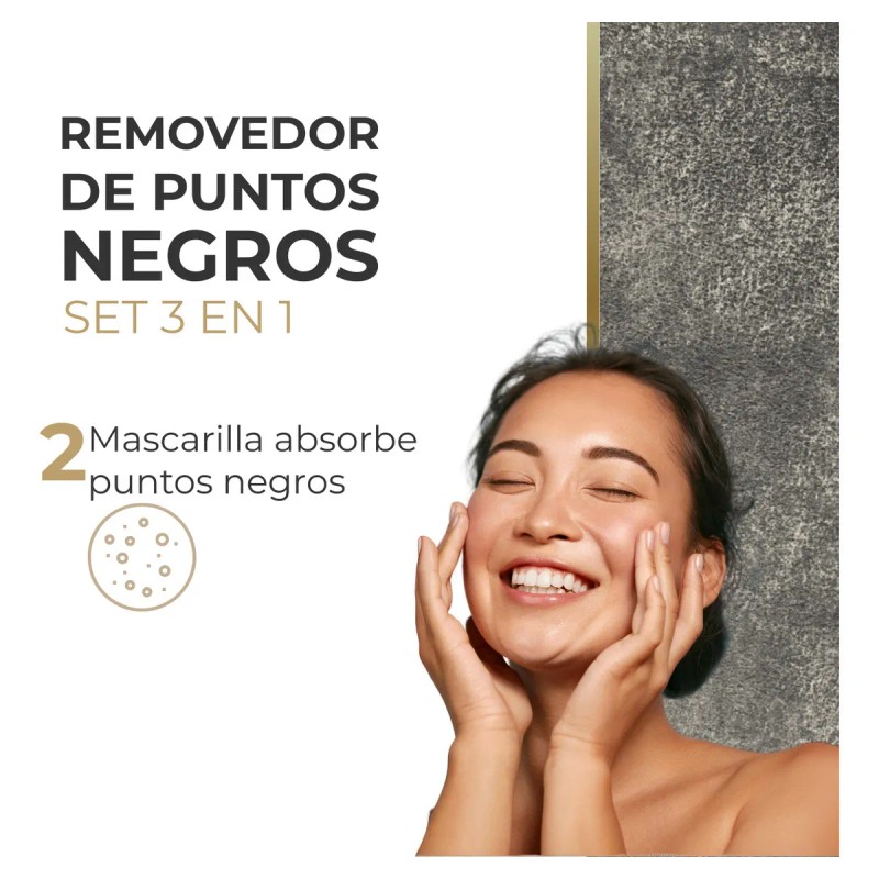 Mascarilla Pasos Removedora Puntos Negros
