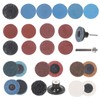 Glarks 79Pcs Sanding Discs Assortment Kit, 2 Inch Quick Change