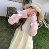 Women's Summer Driving Cool Arm Sleeves with Ice Silk Lace Bubble Design and UV Protection Size/White 10ea