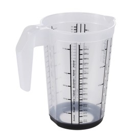 keeeper Messkanne mit Anti-Rutsch-Funktion, 1,5 l, Massimo, Graphit-Grau