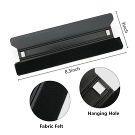 Umaki 8.3inch Large Vinyl Wrapping Felt Squeegee with 4inch Vinyl Squeegee Applicator for Fastly Installing Vehicle Tinting Film Graphic or Wallpaper, Finish Smoothing/Cleaning Work, 3pack