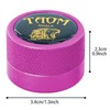 TAOM Round Shaped Pool Chalk Holder, Portable Pool Chalk Cubes,