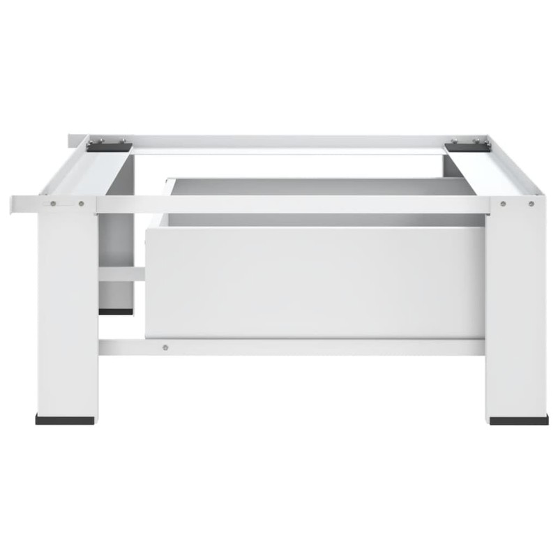 Matalde Washing Machine Pedestal with Drawer White