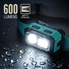 Mossy Oak 600 Lumens LED Headlamp, Dual Power Source, Motion