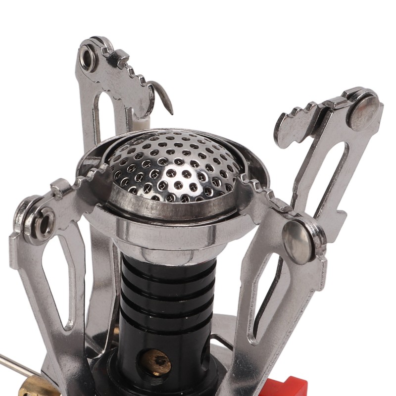 Mini Gas Stove Folding Piezoelectric Ignition Stable Support Portable Camping