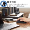 Elecom Wireless Mouse, Bluetooth EX-G, Extreme Grip, Quiet Design, 5