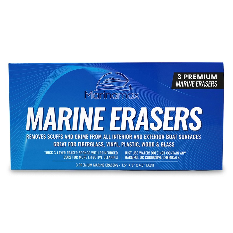 Boat Eraser Boat Cleaner 3-Pack | Marine Eraser for Scuffs,