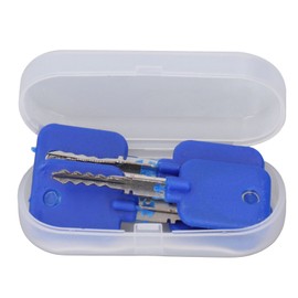 5Pcs Heavy Duty Pick and Hook Hand Tools Key Shaped Cross Bit Portable Pick Tool Set for Padlocks Cabinets