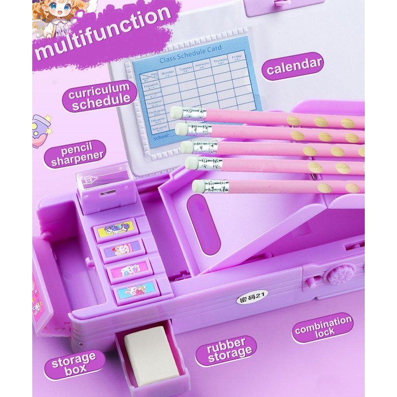 Pop up Multifunction Pencil case for Kids kawaii Pencil Case