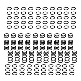 IMPORX Skateboard for Longboard Skateboard & Cruiser - Ultra Strong Alloy Steel Bolts Designed for Life 200PCS Precision Skateboard Washers