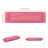 Colorful Translucent Harmonica, 10 Holes Starter Instruments Kids Music Instrument