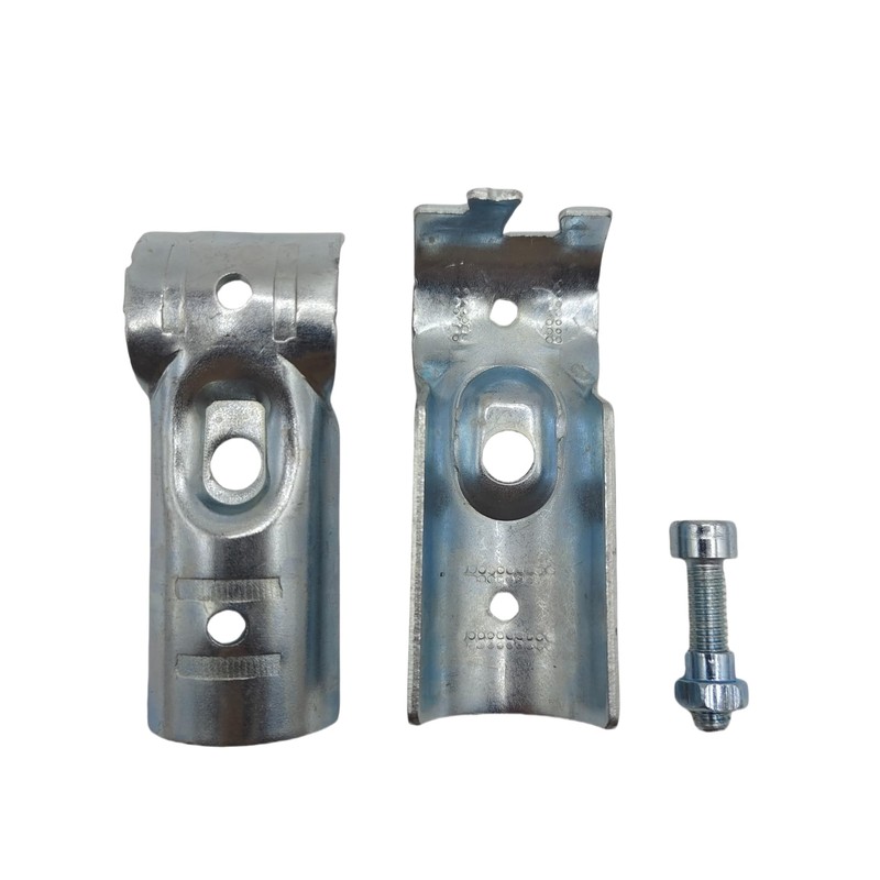 4 Pcs T Clamps Pipe Connector, End Rail T Clamp,Metal
