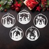 ROCC RUSTED ORANGE CRAFTWORKS CO. Nativity Ornaments - 5 Pack