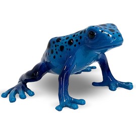 Bullyland 68523 Blue Tree Climber Frog Azureus, Approx. 3 cm Animal Figure, Accurate to Detail, PVC-Free, Ideal as a Small Gift for Children from 3 Years, Blue (Blue)