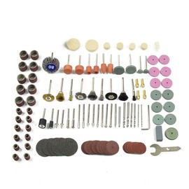 136 Pcs Rotary Accessories Kit, Rotary Electric Grinder Tool Accessories, Power Rotary Tool Bits for DIY Woodworking, Arts and Crafts, Home Decor