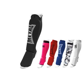 METAL BOXE MB153 Shin/Foot Guards Blue blue Size:XL